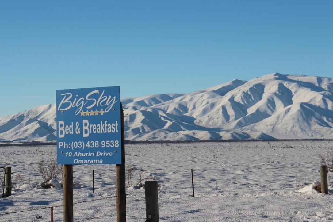 Bigsky Bed And Breakfast Омарама Экстерьер фото
